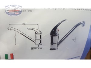 RUBINETTO MISCELATORE PER CUCINA